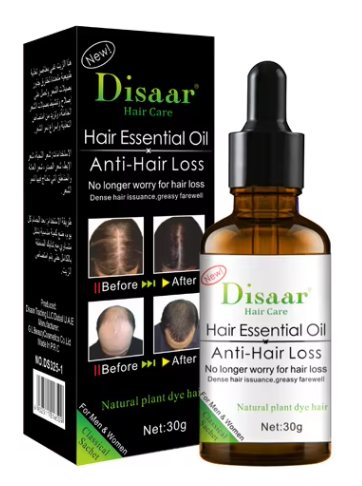 زيت عطري لعلاج تساقط الشعر بسرعة وكثافة